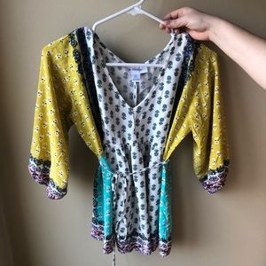 Boho Maternity Top